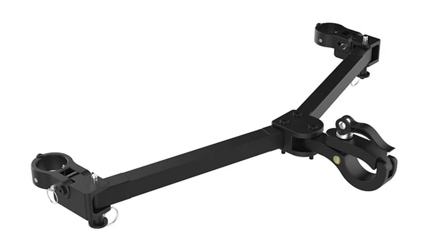 ZIPR TUGR Tow Hitch — tow additional carts, pre-installed on ZIPR 4WD