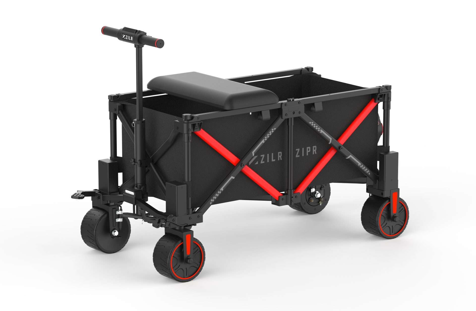 ZIPR 4WD production cart front view