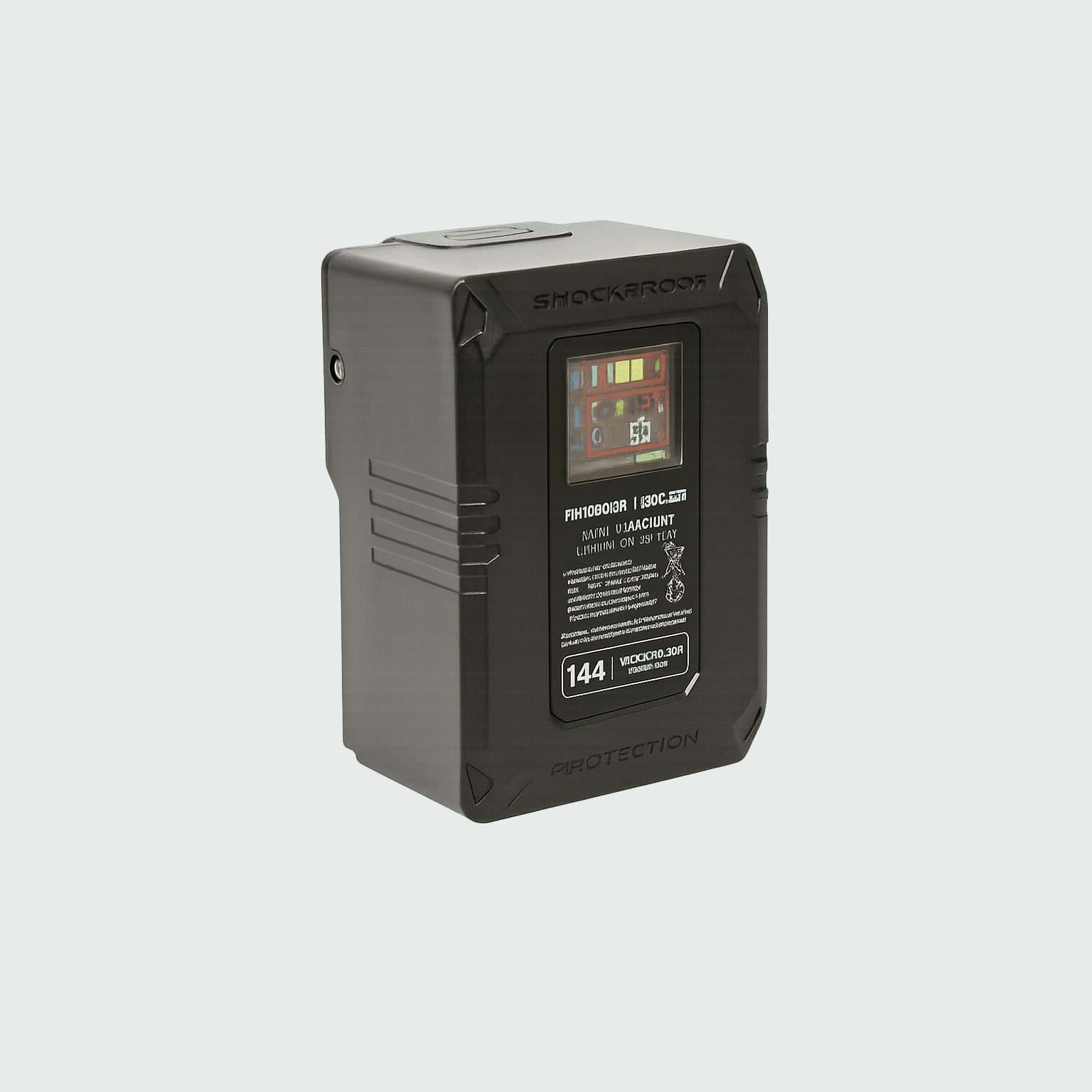 ZILR Mini V-Mount battery USB-C PD 100W — V-Lock battery with USB-C Power Delivery for broadcast cameras