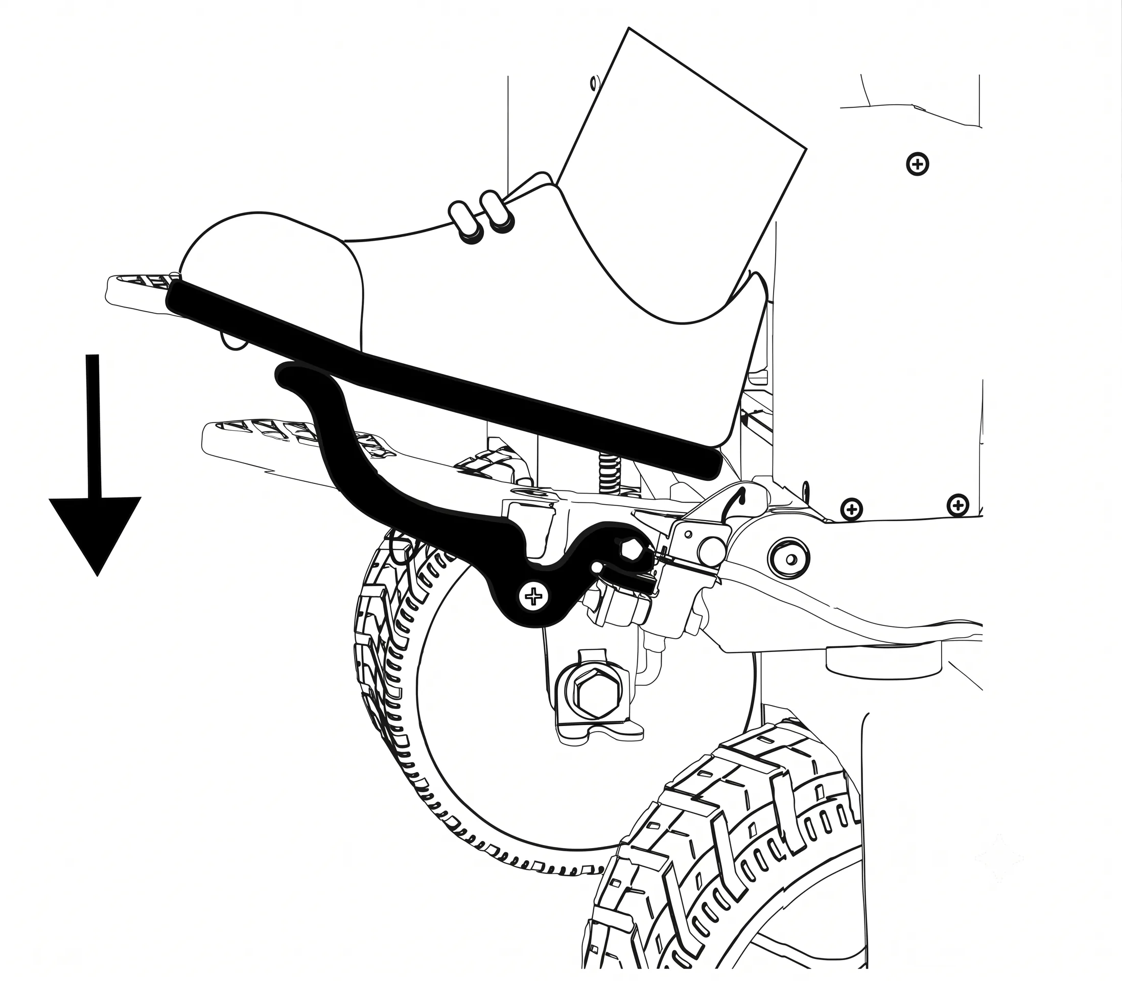 ADVANCED BRAKING illustration